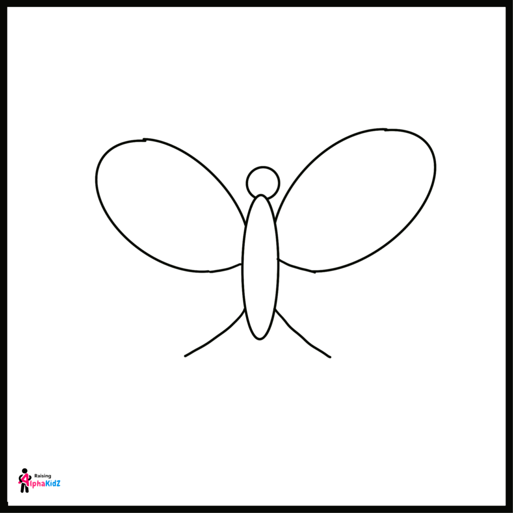 How to Draw Butterfly Easily for Kids