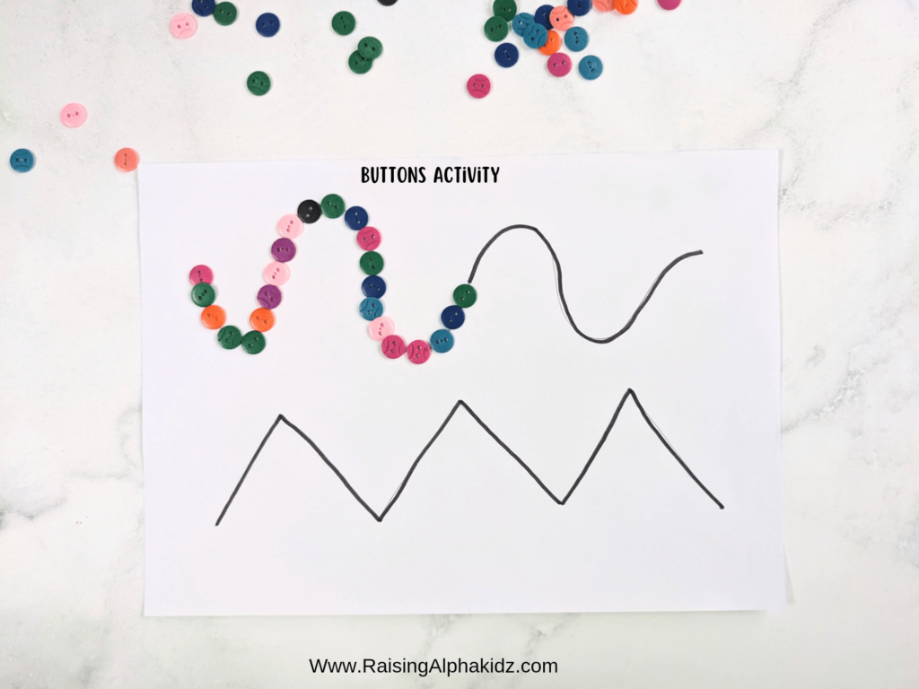 Button Activity For Kids