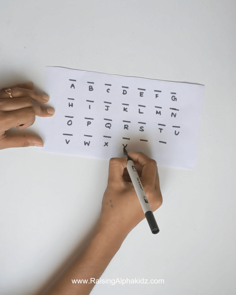 Popscile Stick Alphabets Activity 