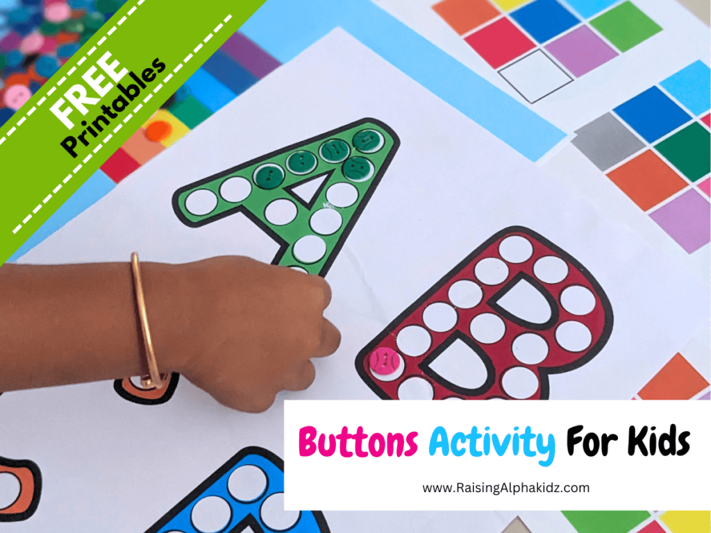 Button Activity For Kids