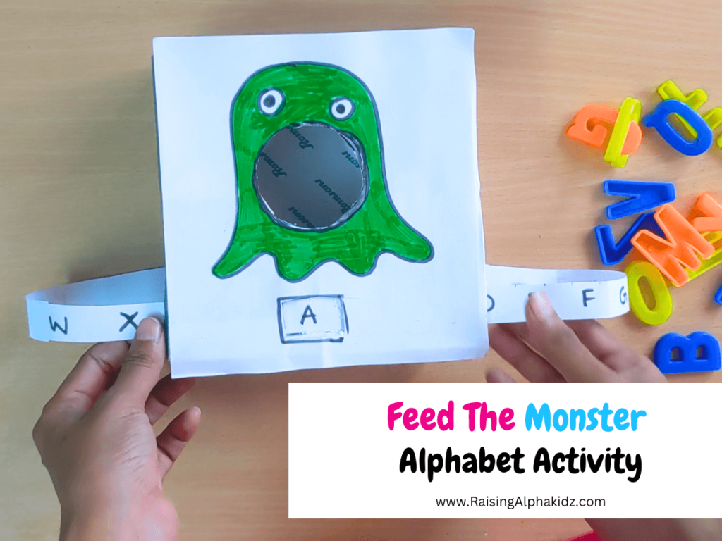 Feed the Monster: Alphabets Activity for Kids