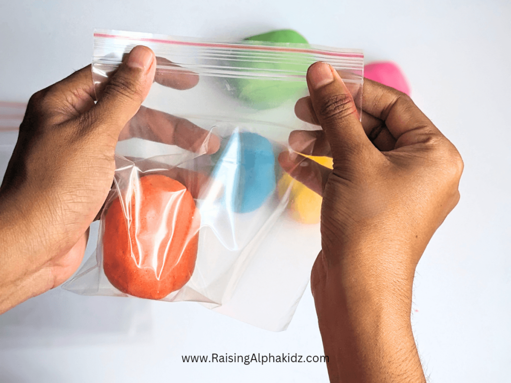 How to Store Play dough 