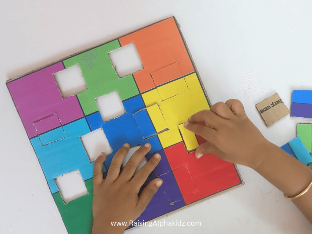 Colours Puzzle Activity