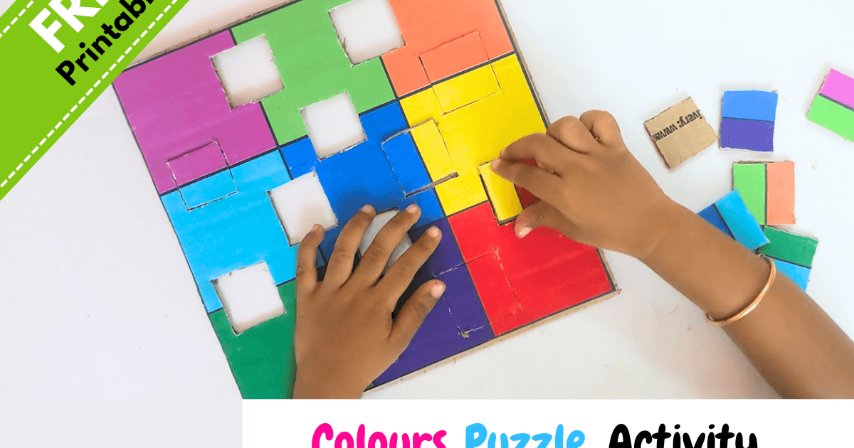 Colours Puzzle Activity