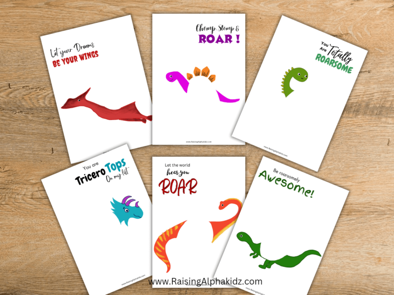 Easy Dinosaur Handprint Art Ideas With FREE Templates - Raising Alphakidz