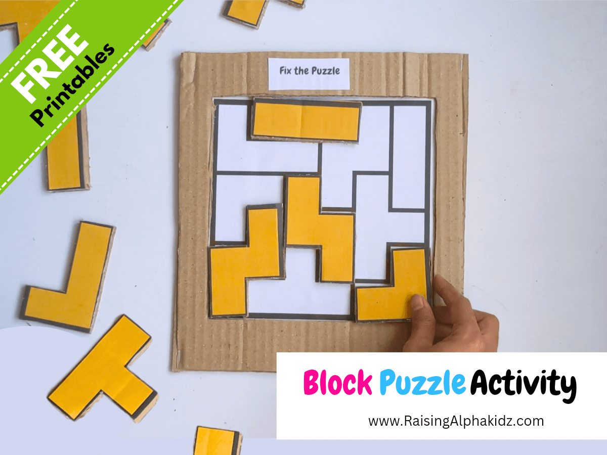 How to Make a Cardboard Puzzle Game