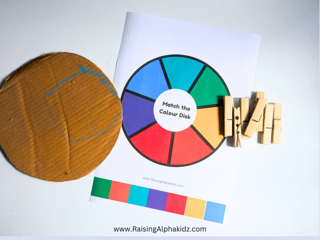 Colours Activity Free Printables
