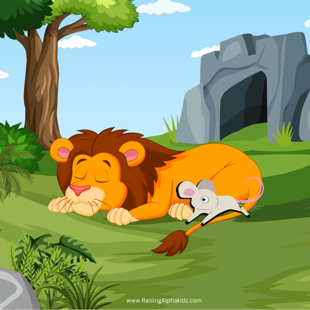 The Lion and The Mouse Story 