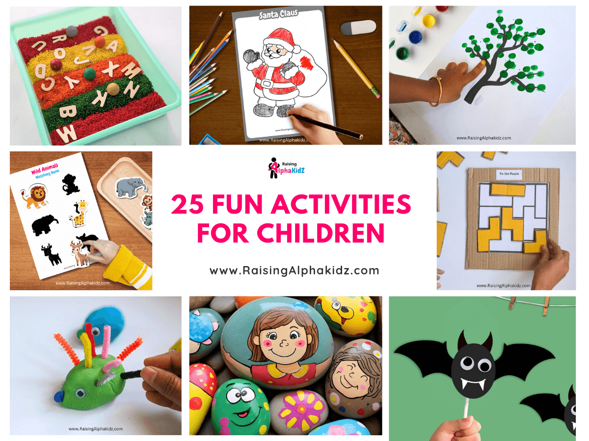 25 Fun Activities For Children