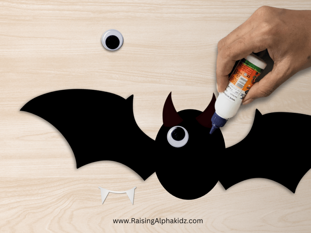 Halloween Bat Craft With Paper