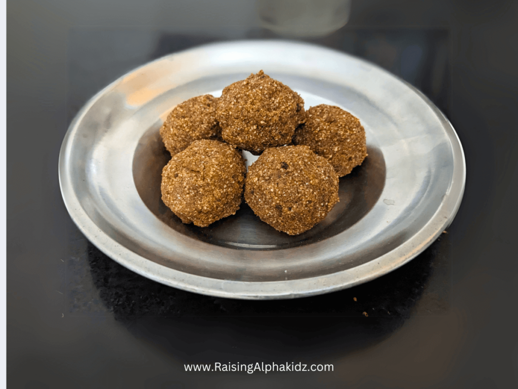 Millet Peanut Laddu Recipe