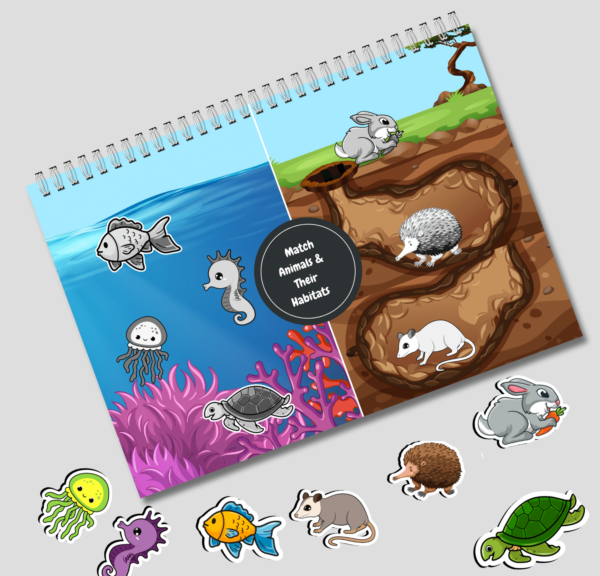 Animals Busy Book Printable