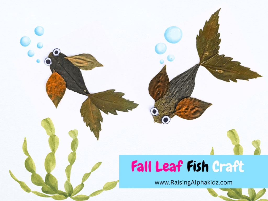 Easy Fall Leaf Fish Craft for Kids