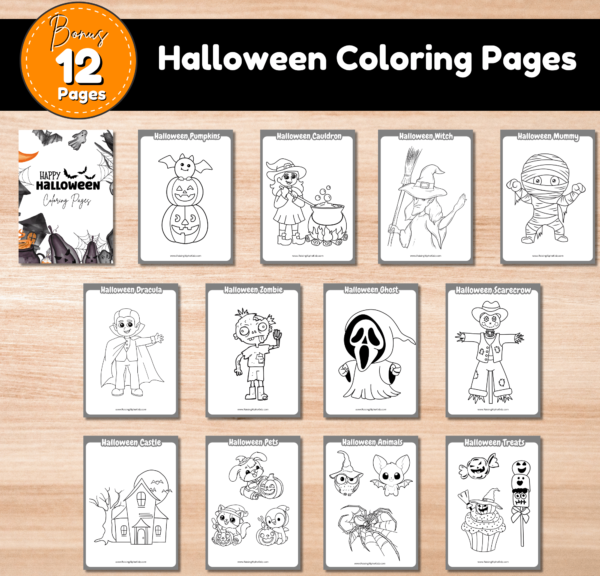 Halloween Coloring pages