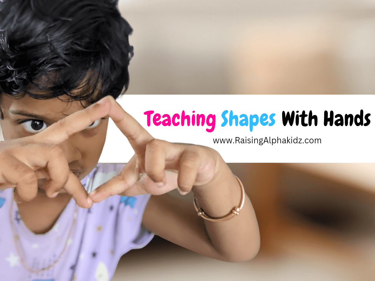 How To Teach Shapes With Hands For Preschoolers