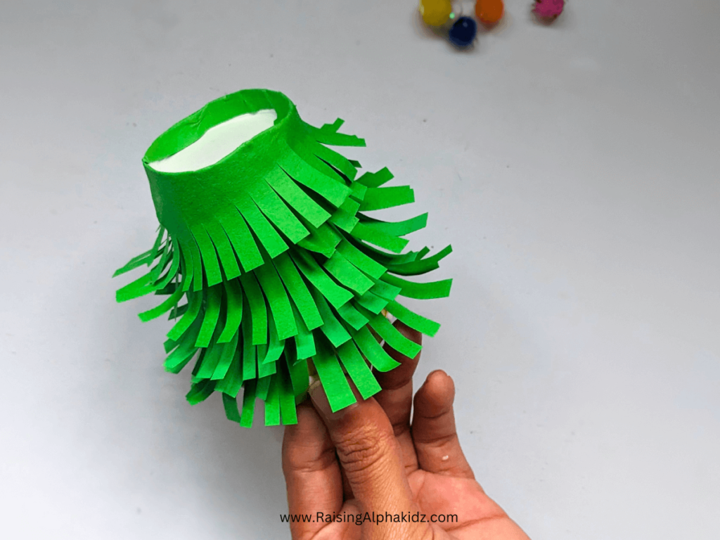 Paper Cup Christmas Tree Craft