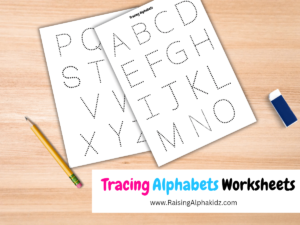 Tracing Alphabets Worksheets for Kids