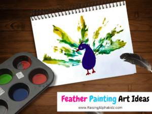 Painting With Feathers Art