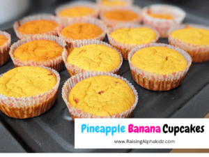 How to Make Pineapple Banana Cupcake