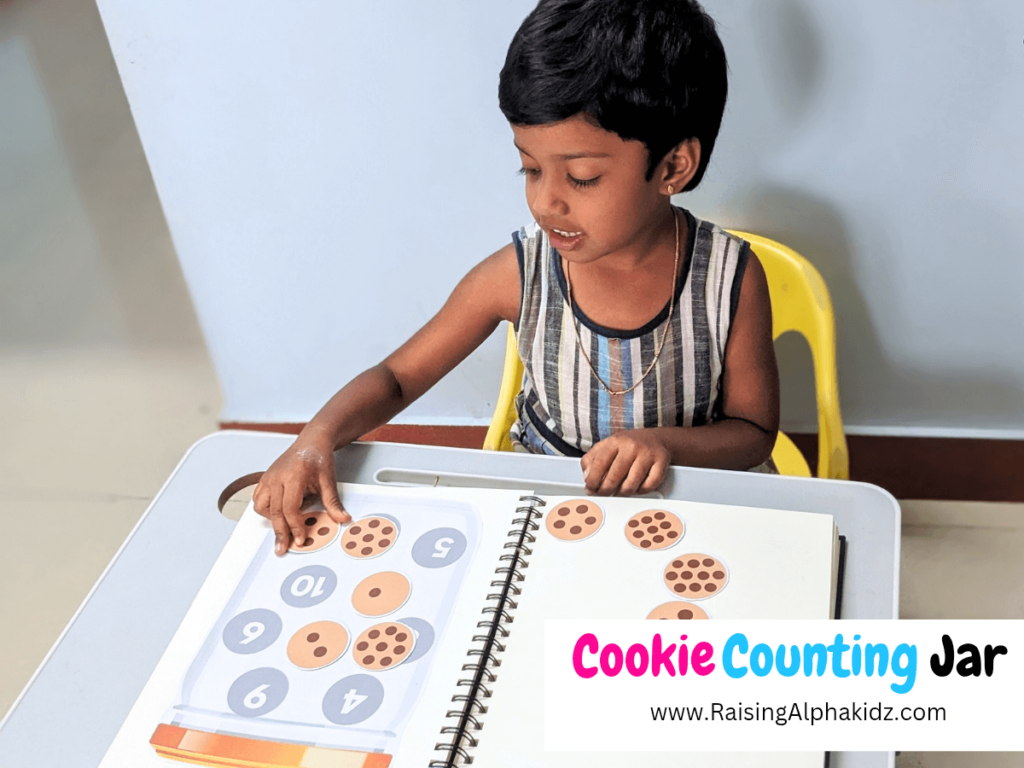 Cookie Jar Counting Activity