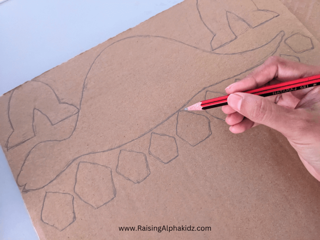 Cardboard Dinosaur 3D Craft