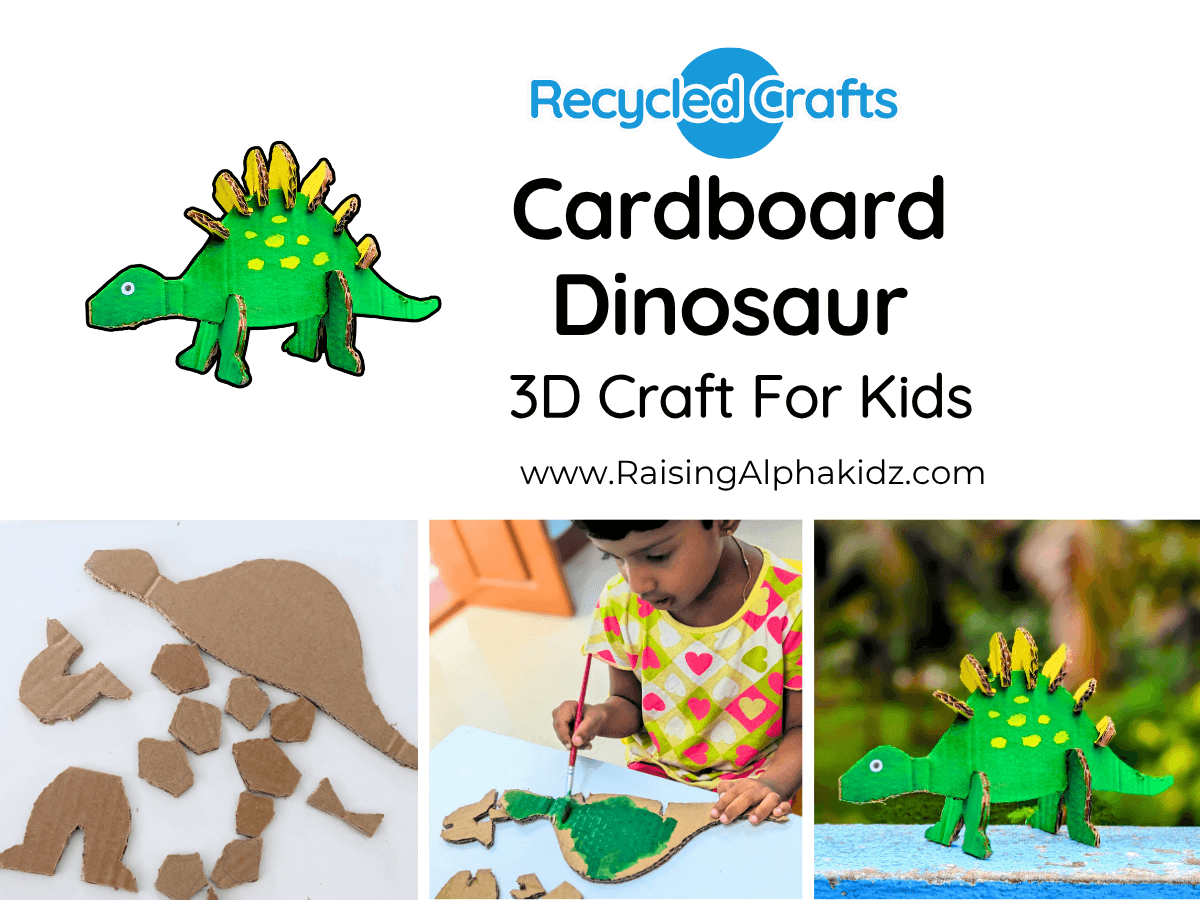 Cardboard Dinosaur 3D Craft