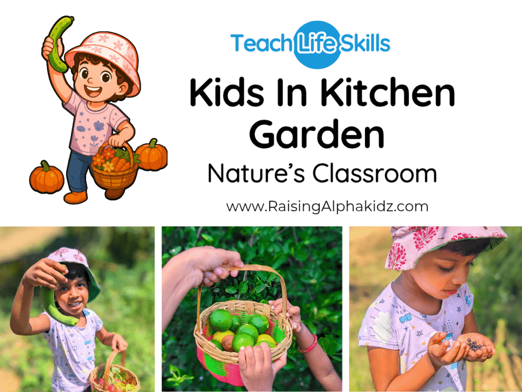 Kids Vegetable kitchen Garden