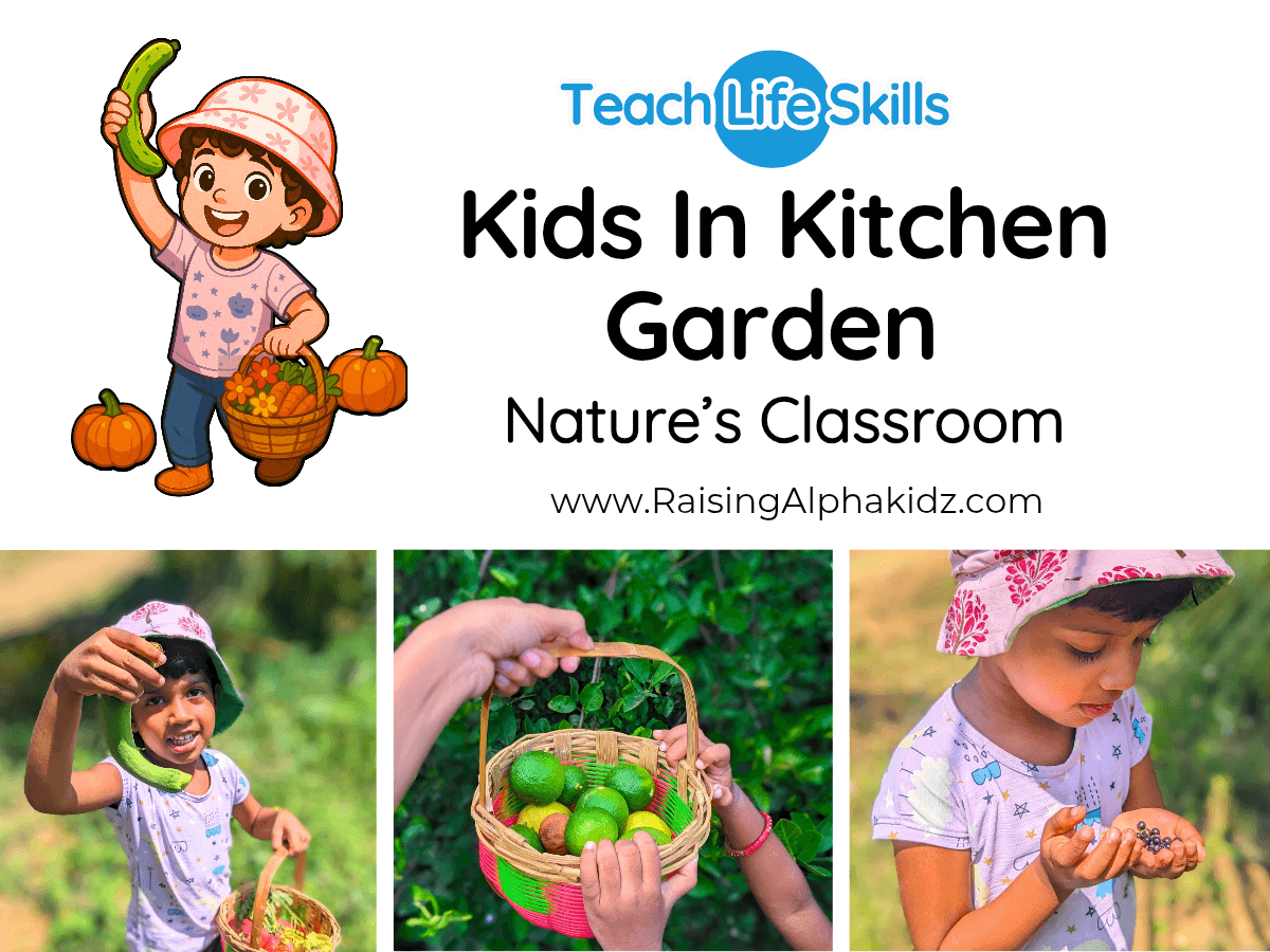 Kids Vegetable kitchen Garden