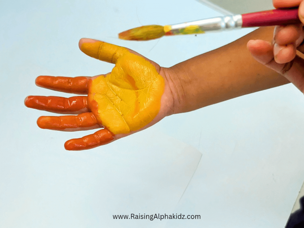 Kids Handprint Art