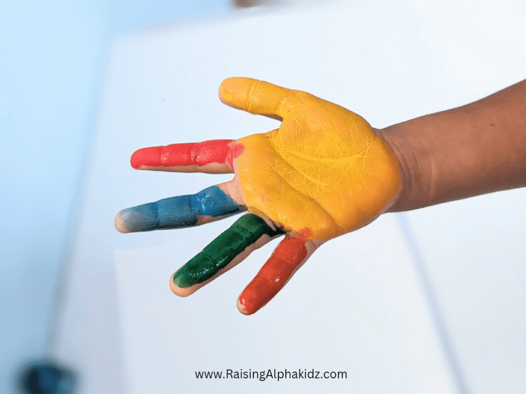 Kids Handprint Art