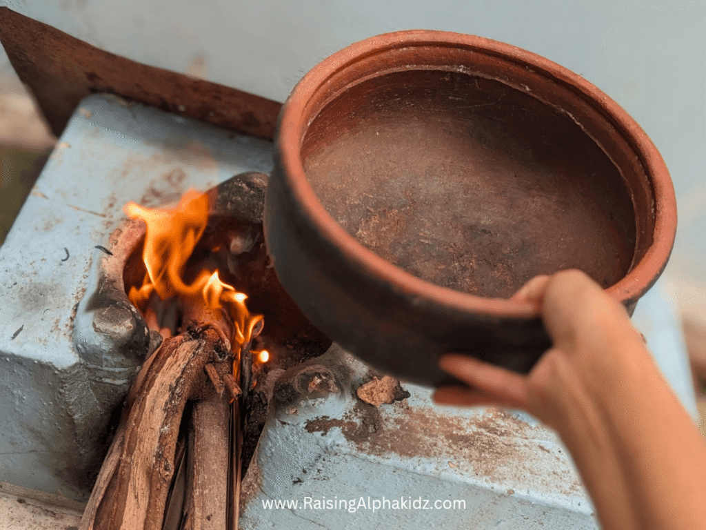 Firewood Cooking Activity For Kids 