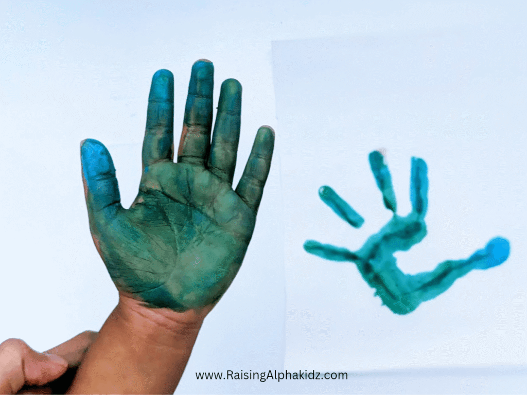 Kids Handprint Art