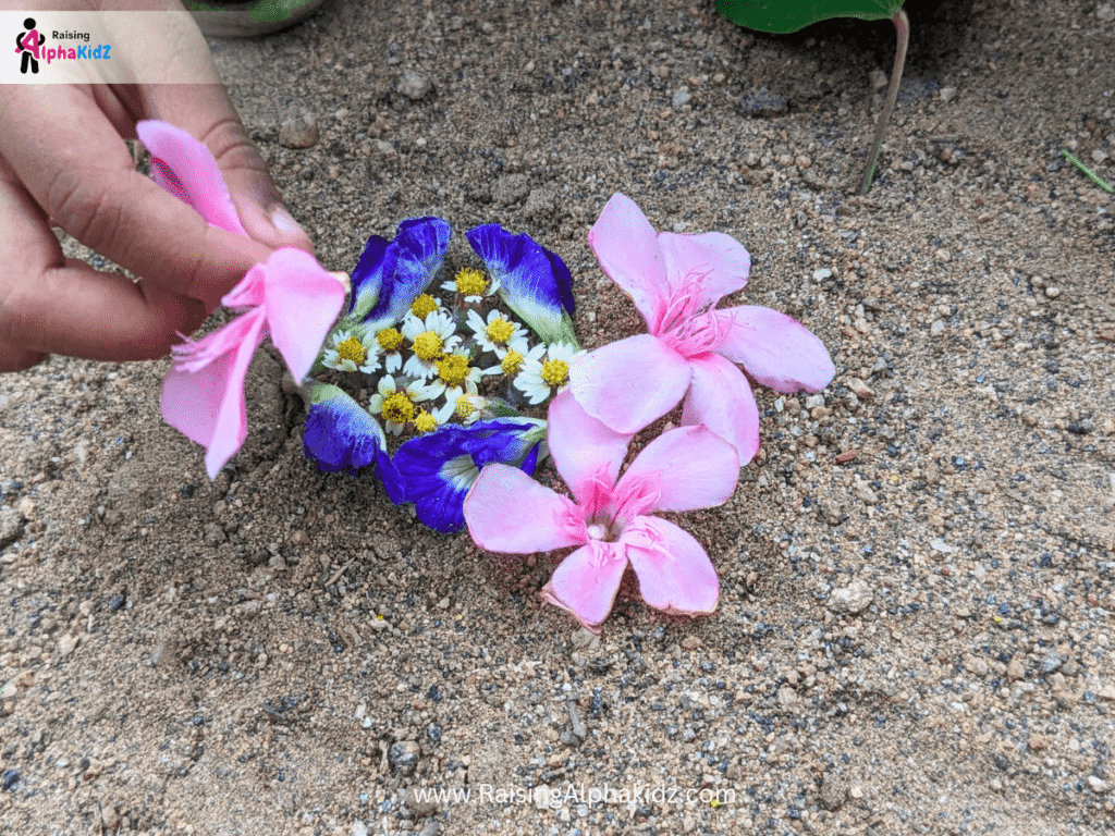 Nature Mandala Art For Kids