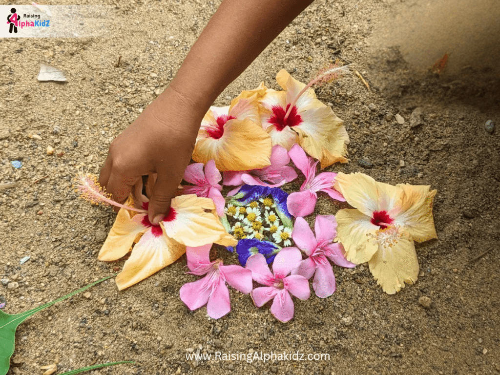 Nature Mandala Art For Kids
