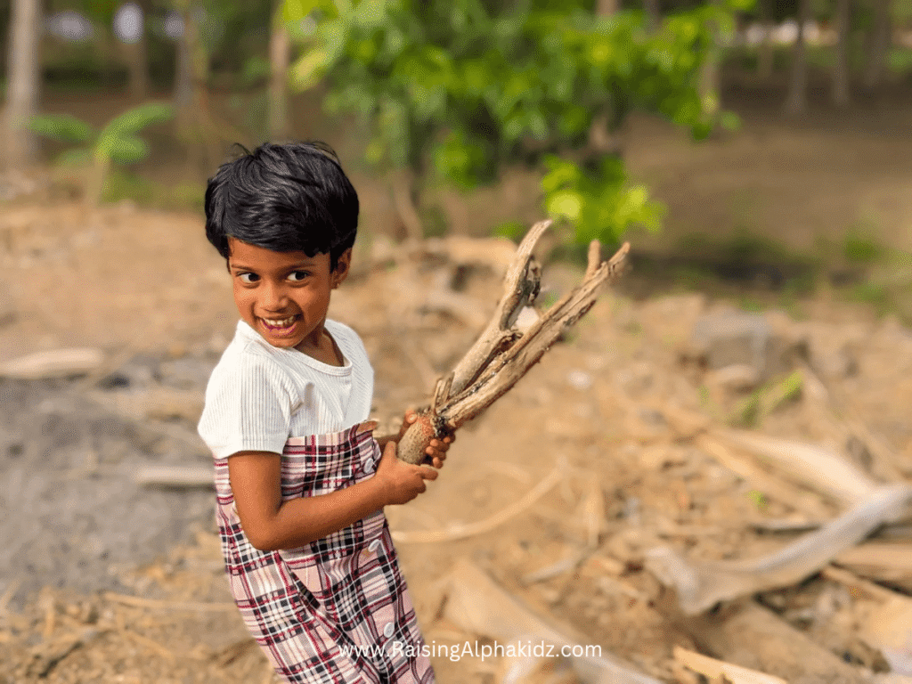 Firewood Cooking With Kids