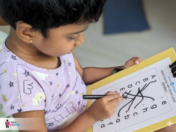 Match Uppercase And Lowercase Letters | Free Worksheets » Raising Alphakidz