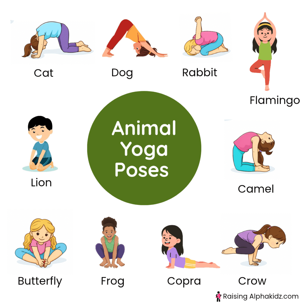 10 easy animal yoga poses for grounding and relaxation