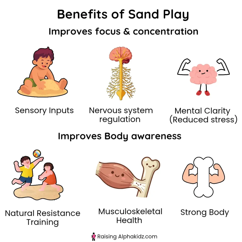benefits of sand play activities for kids