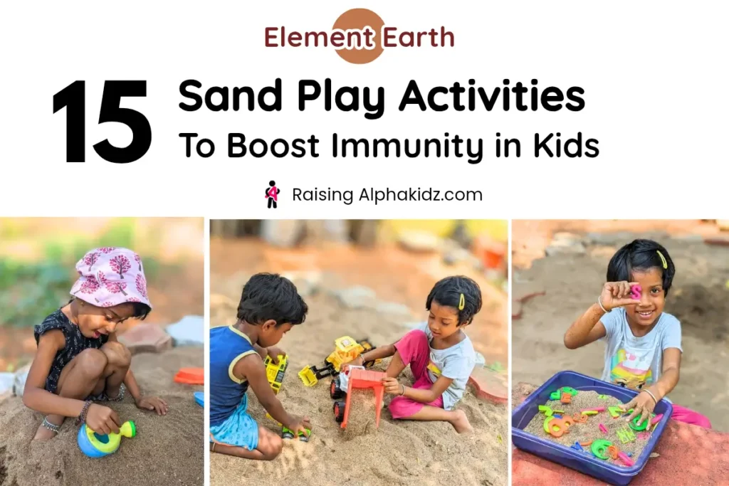 sand play activities for kids